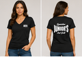 Women's Junior's Sports Bar  T-Shirts - Soft Touch
